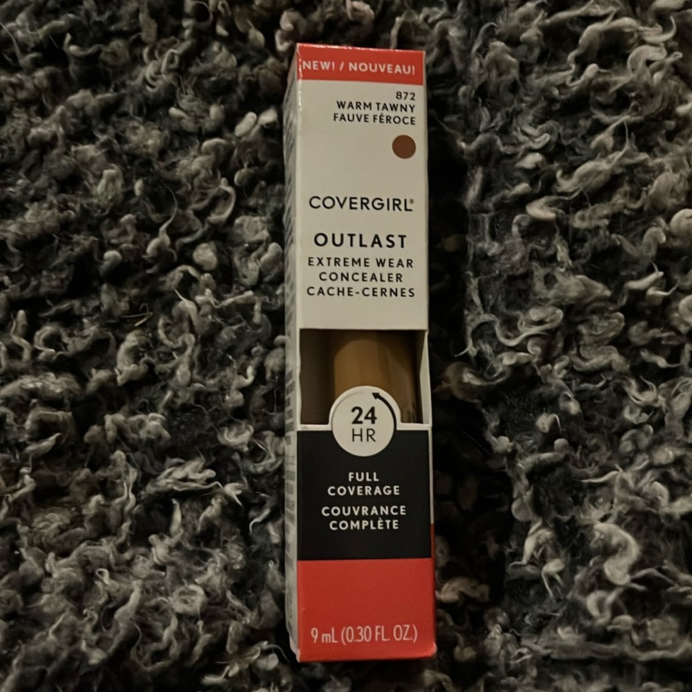 NWT Covergirl Outlast Concealer 872 Warm Tawny